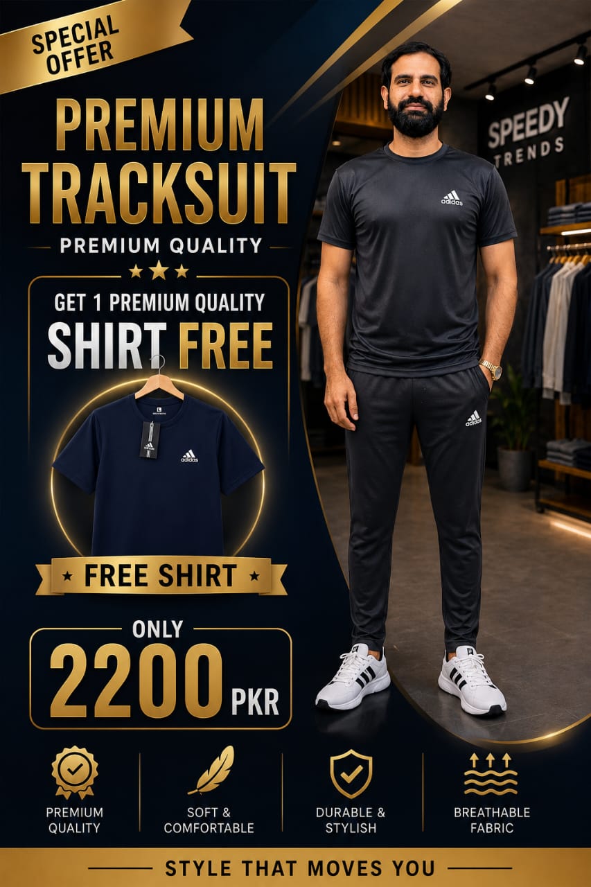 adi Dri-fit Premium tracksuit